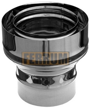 Старт-сэндвич FERRUM (430/0,8мм + нерж.) Ф115х200