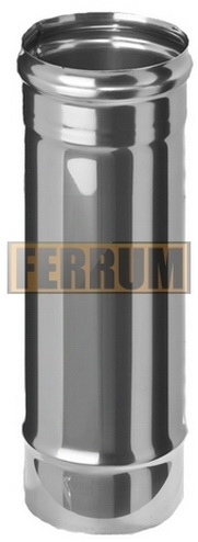 Дымоход 0,5м FERRUM (430/0,8 мм) ф180